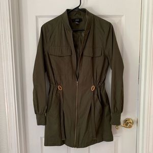 Navy green utility jacket